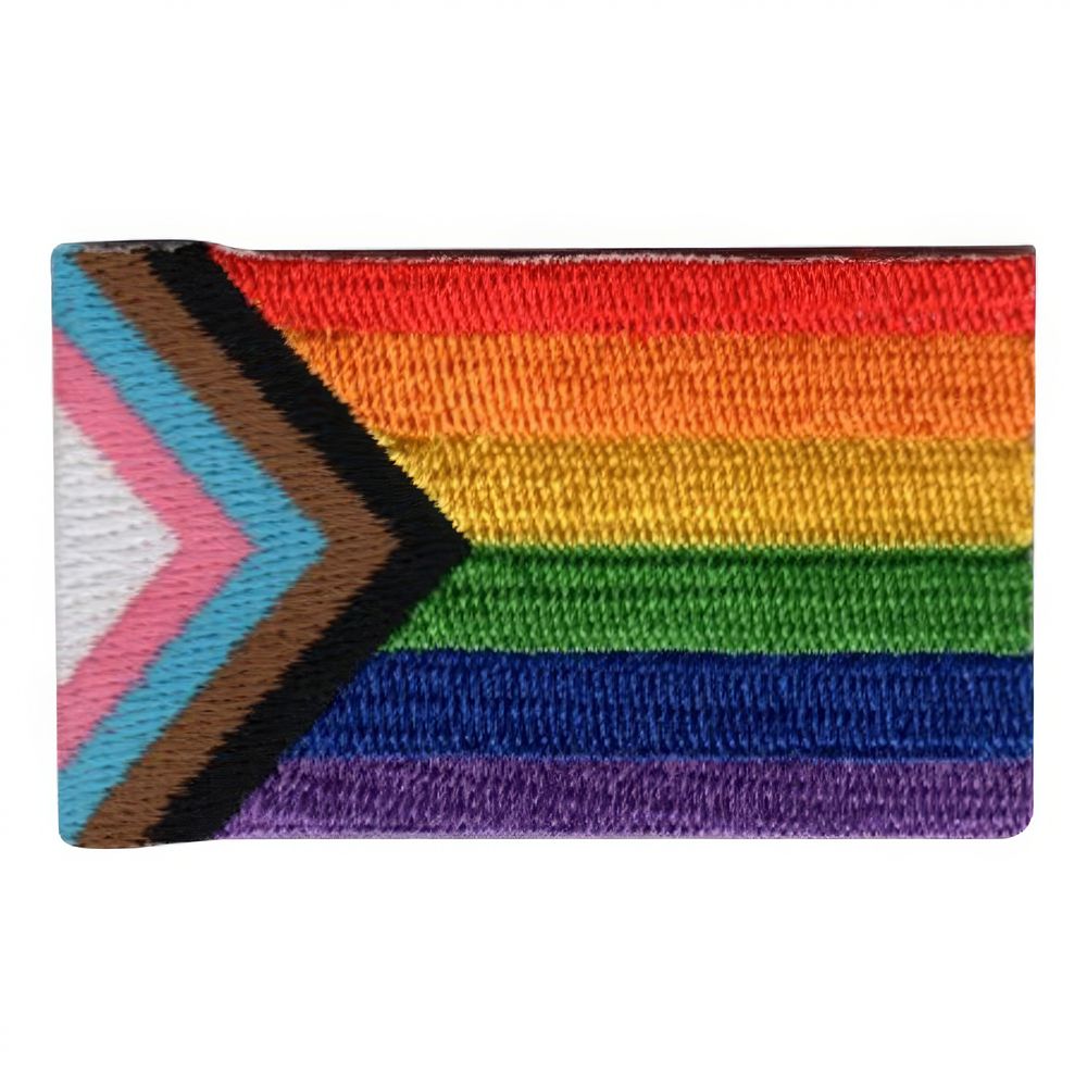 Kangasmerkki Lippu Pride Progress