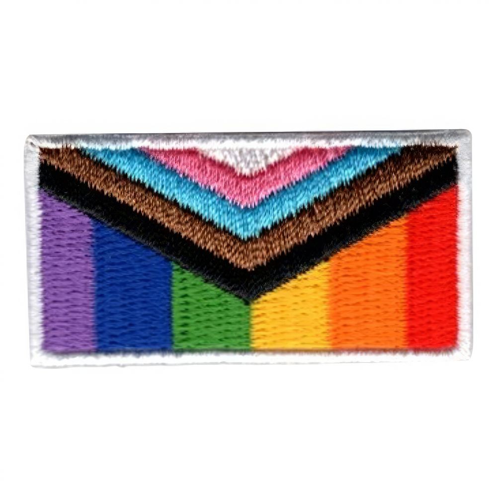 Kangasmerkki Lippu Pride Progress
