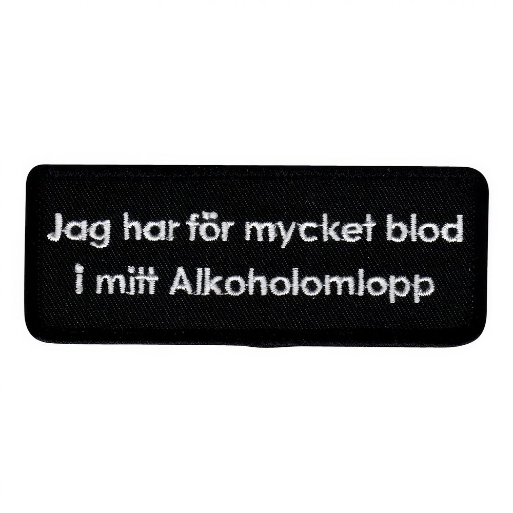 Kangasmerkki För Mycket Blod i Mitt Alkoholomlopp