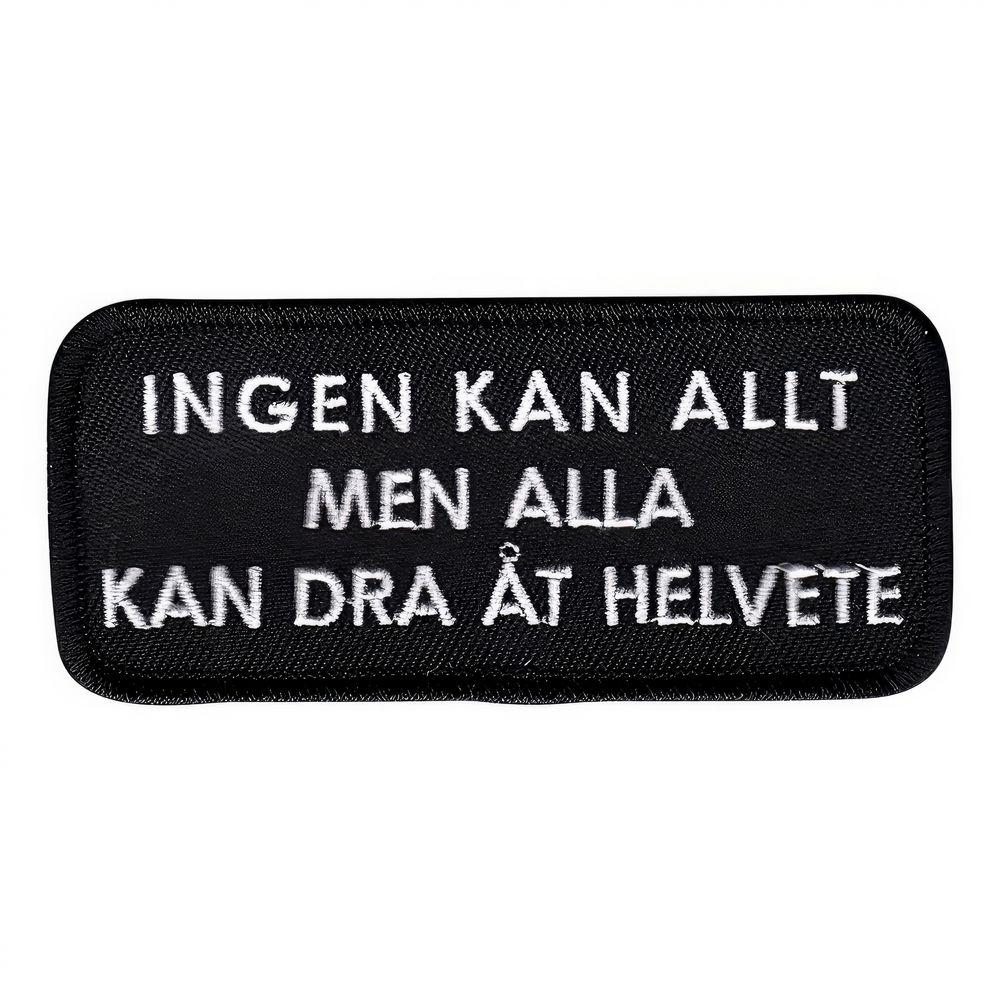 Kangasmerkki Ingen Kan Allt