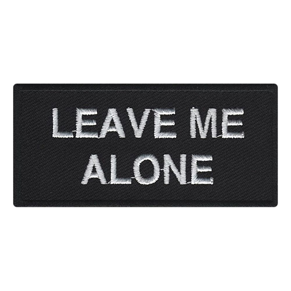 Stofmærke Leave Me Alone