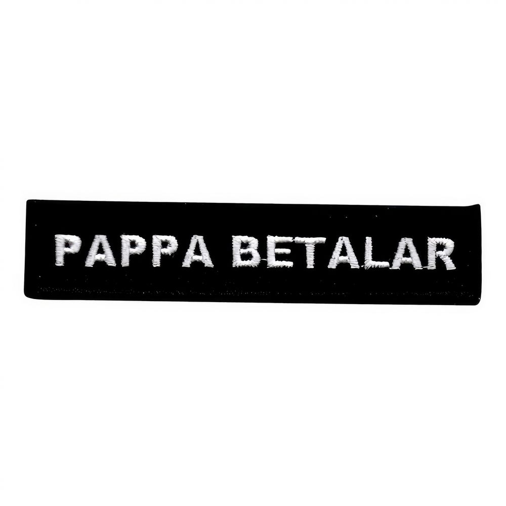 Kangasmerkki Pappa Betalar