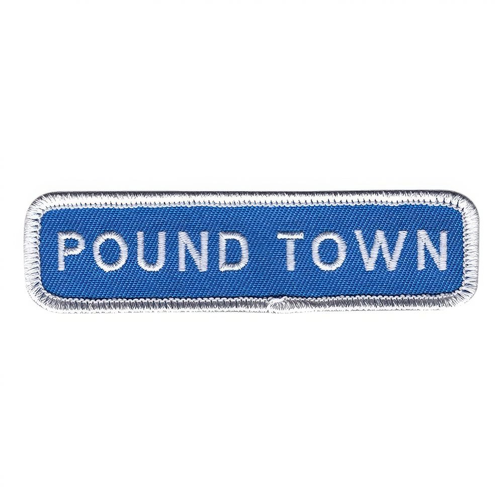Kangasmerkki Pound Town Liikennemerkki