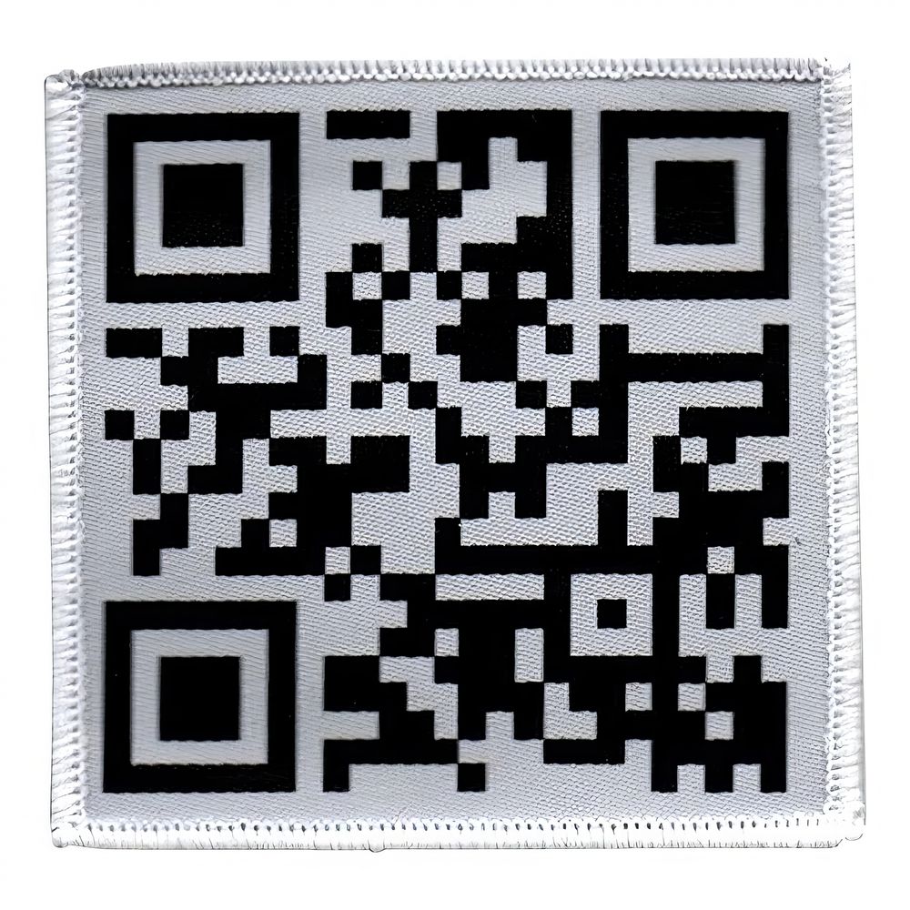 Kangasmerkki QR-koodi Utelias