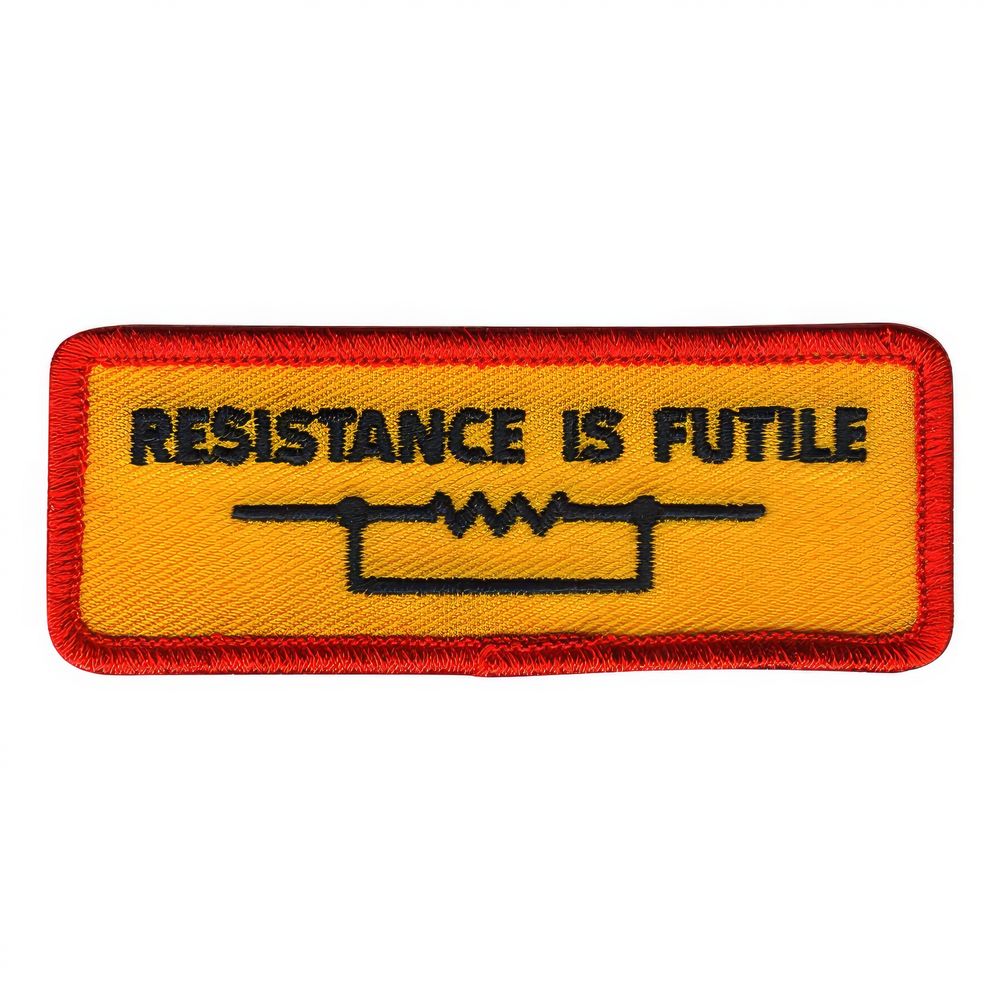 Kangasmerkki Resistance is Futile