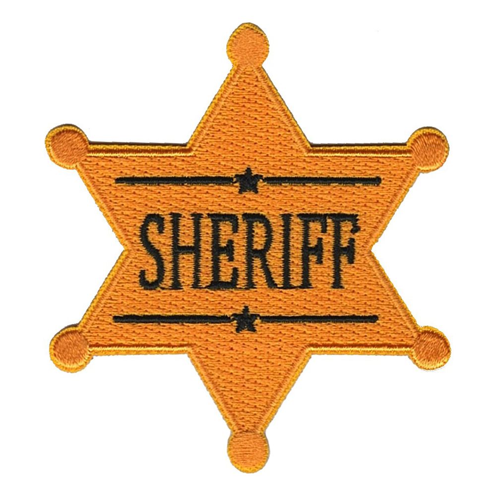 Stofmærke Sheriff-Stjerne