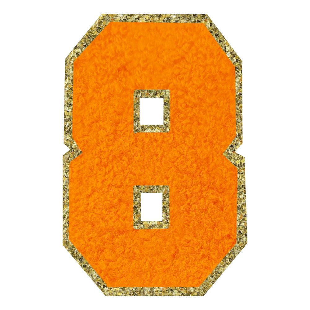 Stofmærke Tal Orange
