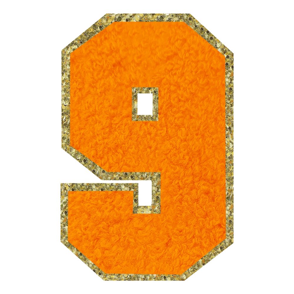 Stofmærke Tal Orange