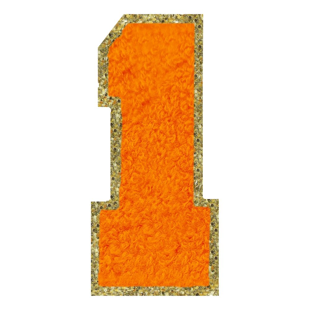Stofmærke Tal Orange