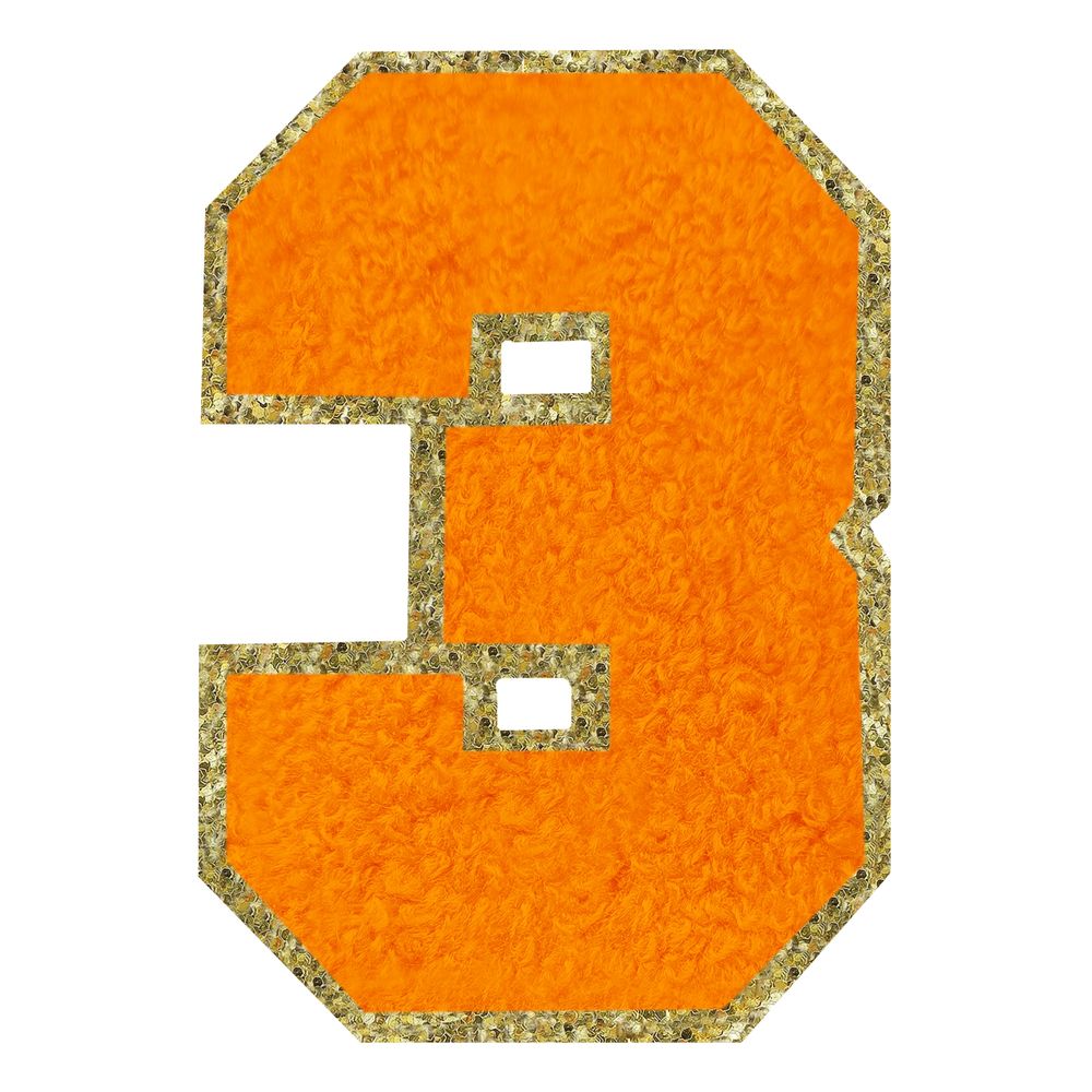 Stofmærke Tal Orange