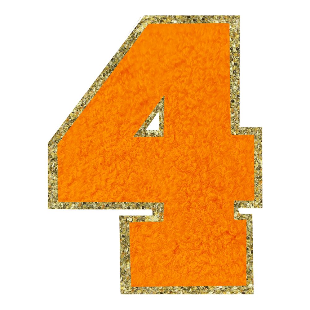 Stofmærke Tal Orange