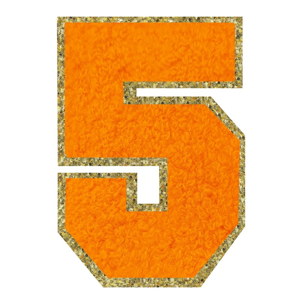 Stofmærke Tal Orange