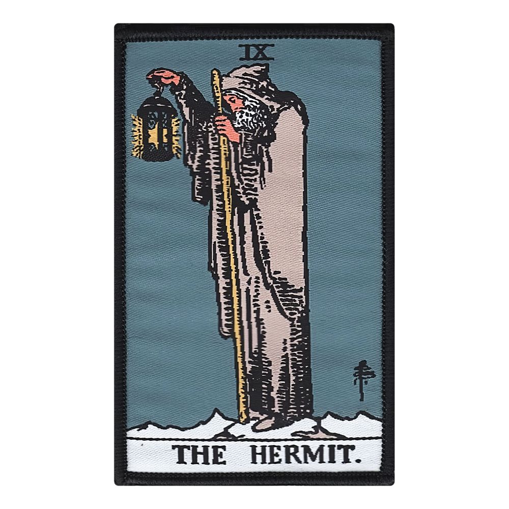 Stofmærke Tarot The Hermit