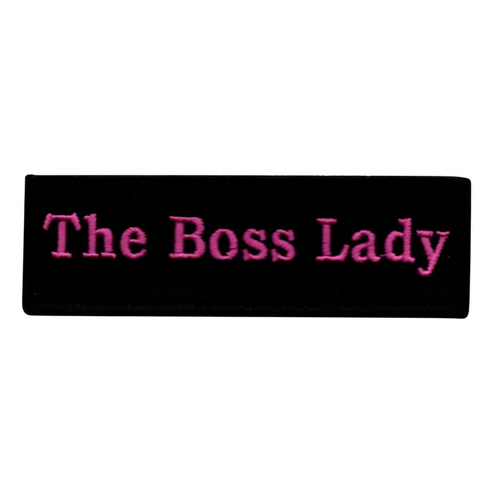 Kangasmerkki The Boss Lady