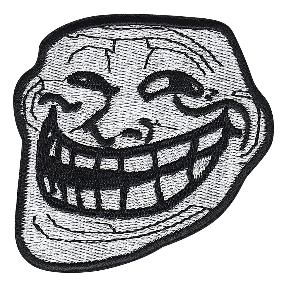 Stofmærke Trollface