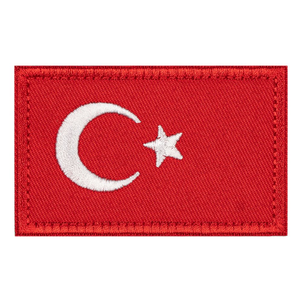 Stofmærke Tyrkisk Flag