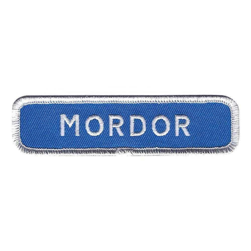 Kangasmerkki Tienviitta Mordor