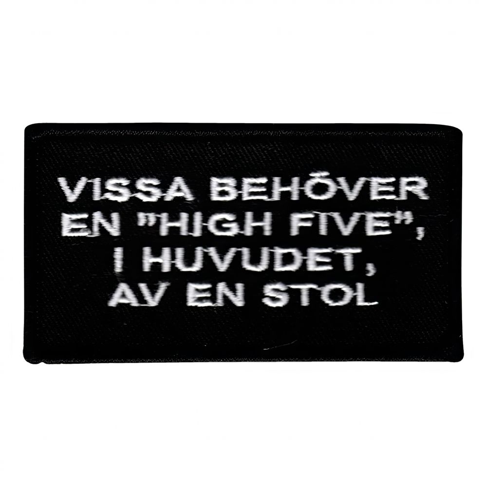 Kangasmerkki Vissa Behöver en High Five