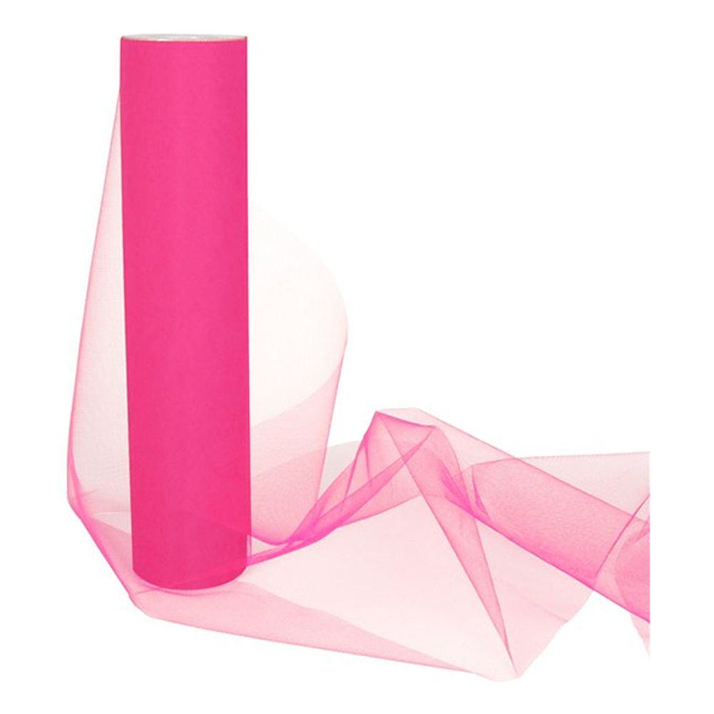 Tyll på Rull Fuchsia