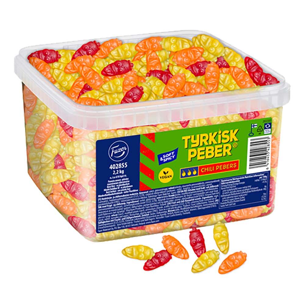 Tyrkisk Peber Chili Pebers Storpack