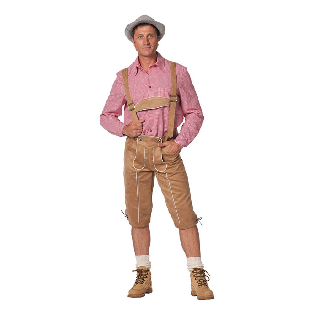 Tyrolerbukser Beige Deluxe