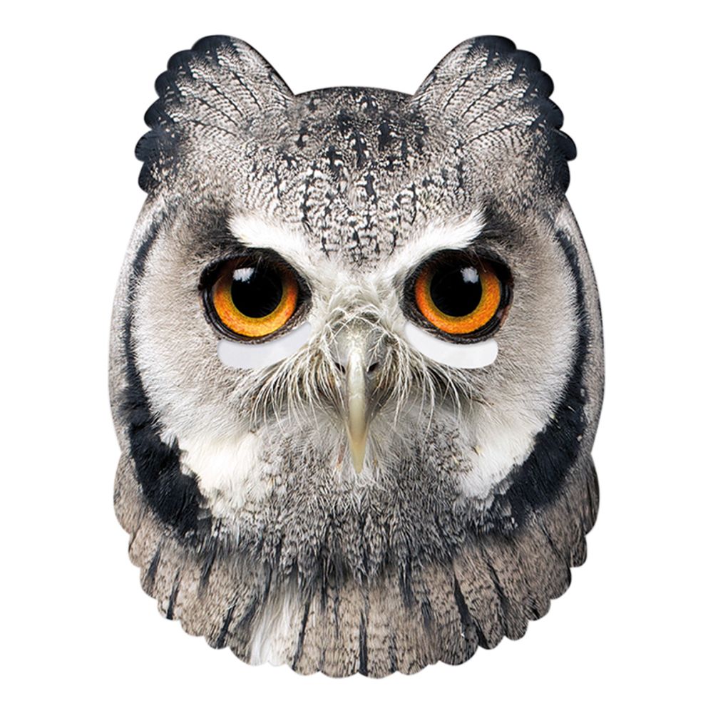 Uggla Pappmask