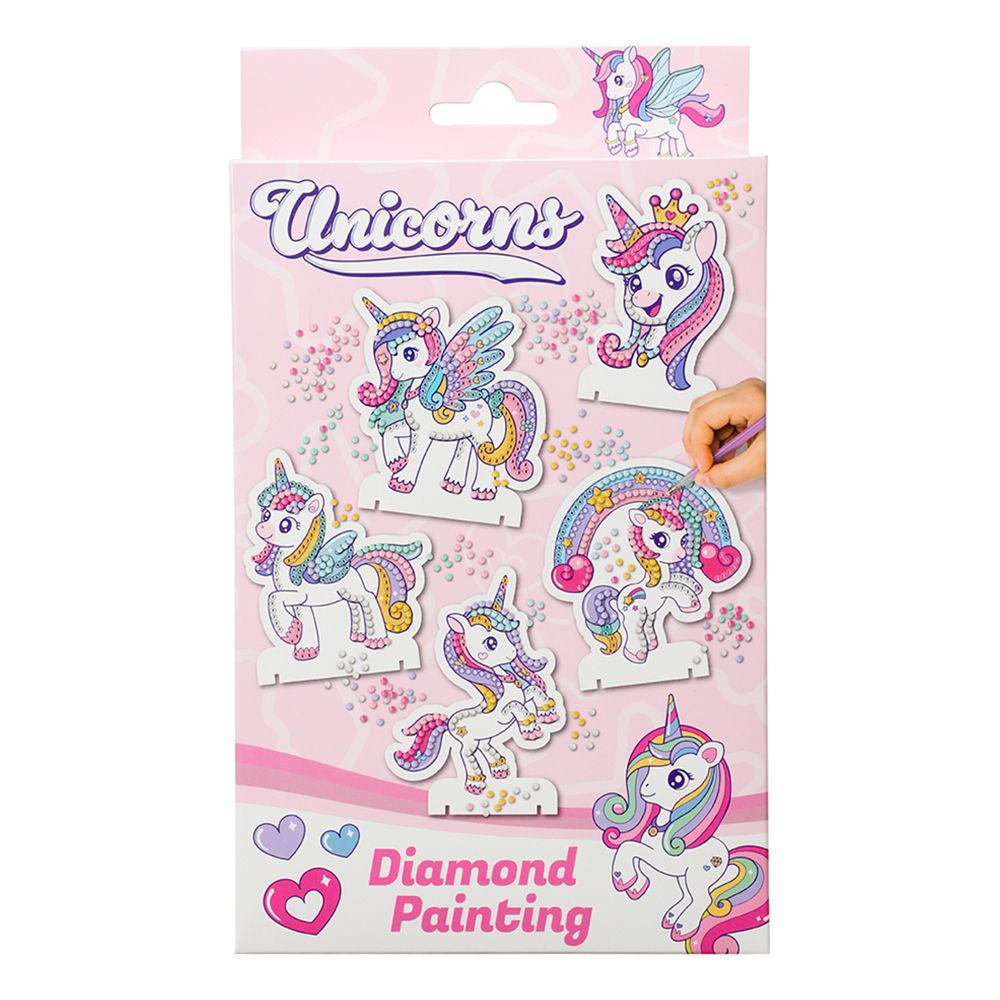 Unicorn Diamond Painting Kreativ Sæt