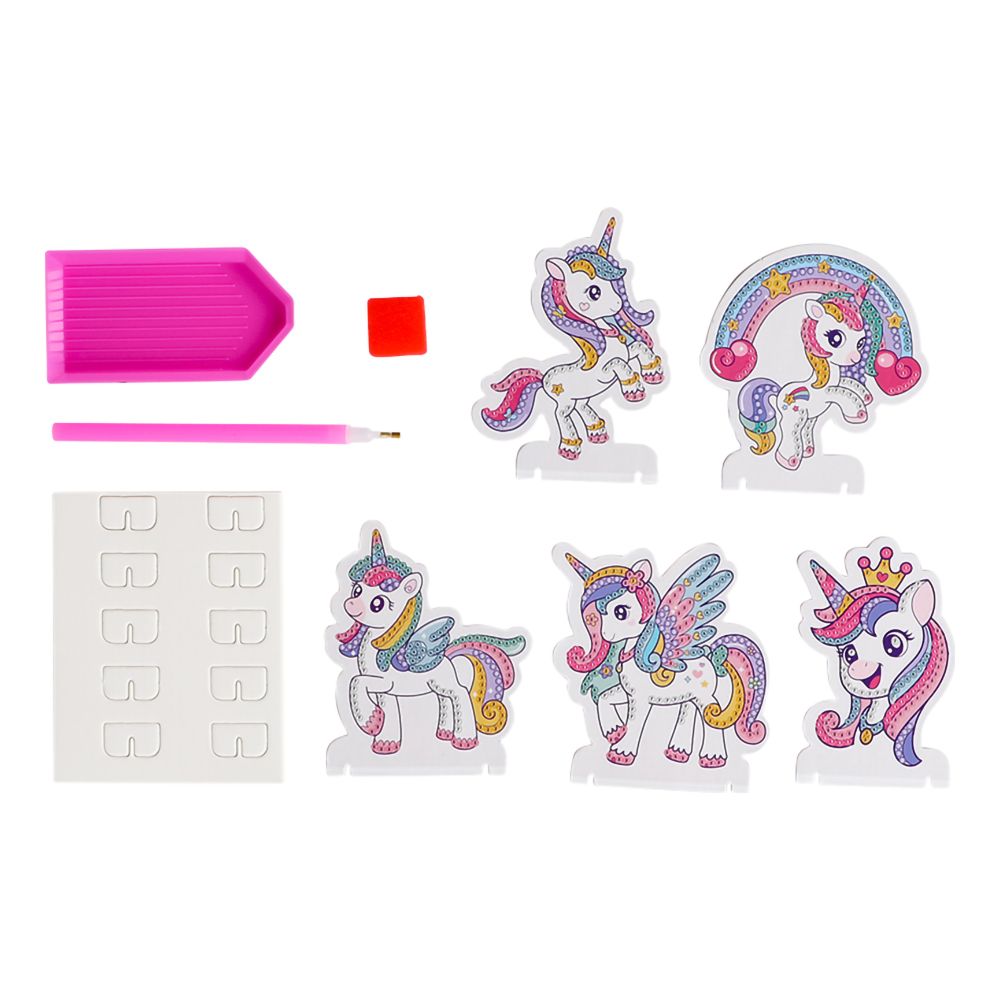 Unicorn Diamond Painting Kreativ Sæt