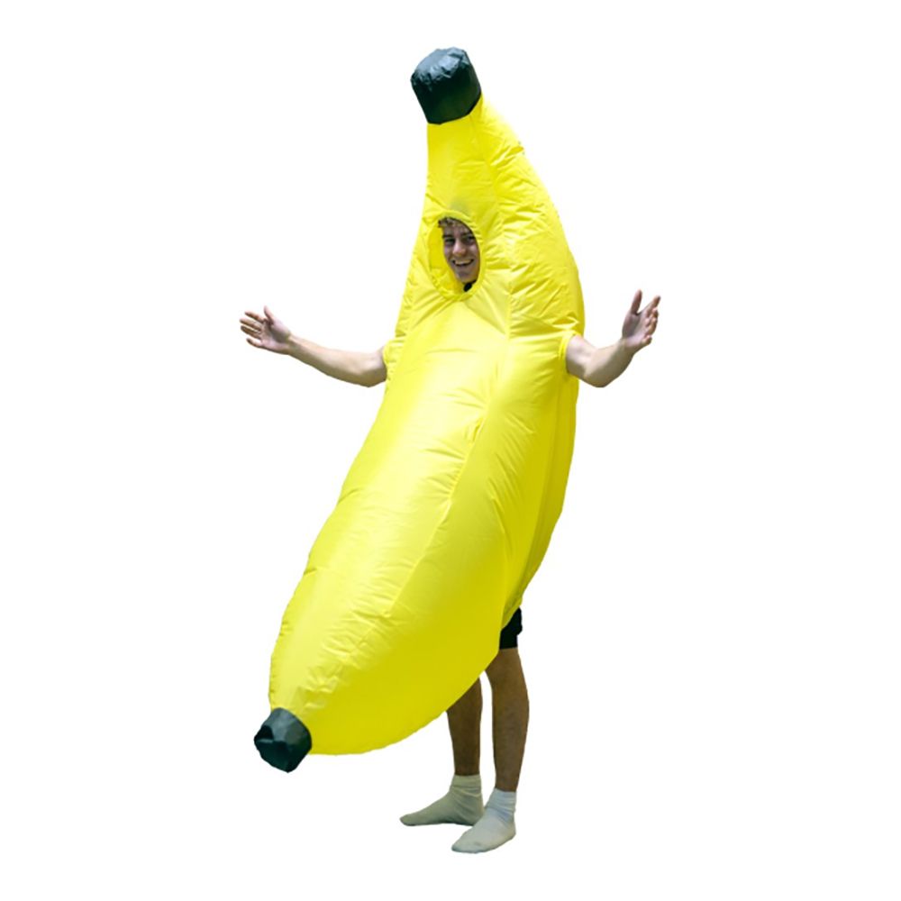 Oppustelig Banan Kostume