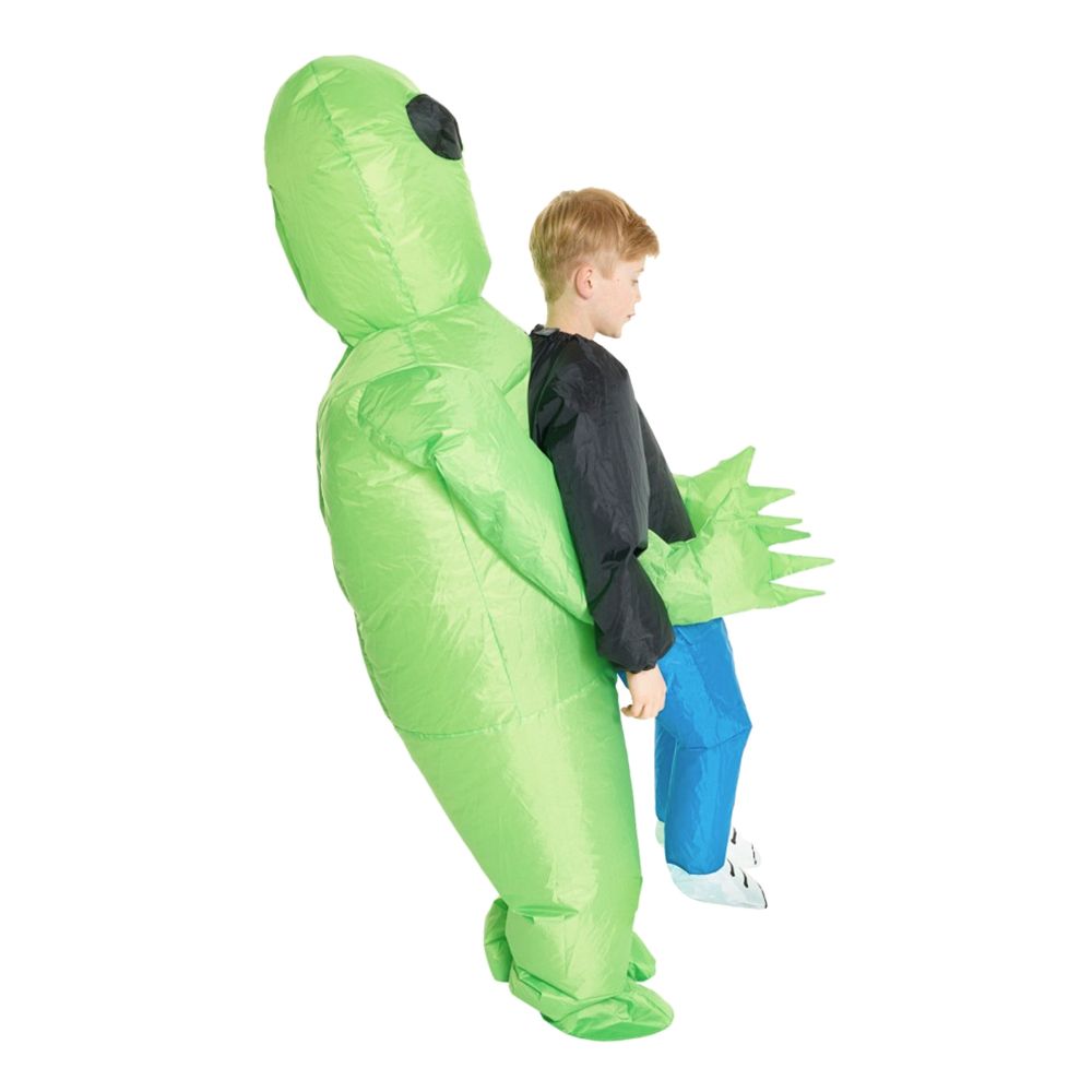 Uppblåsbar Bärande Alien Barn Maskeraddräkt
