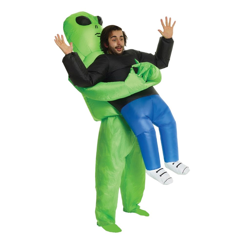Oppblåsbar Bærende Alien Kostyme
