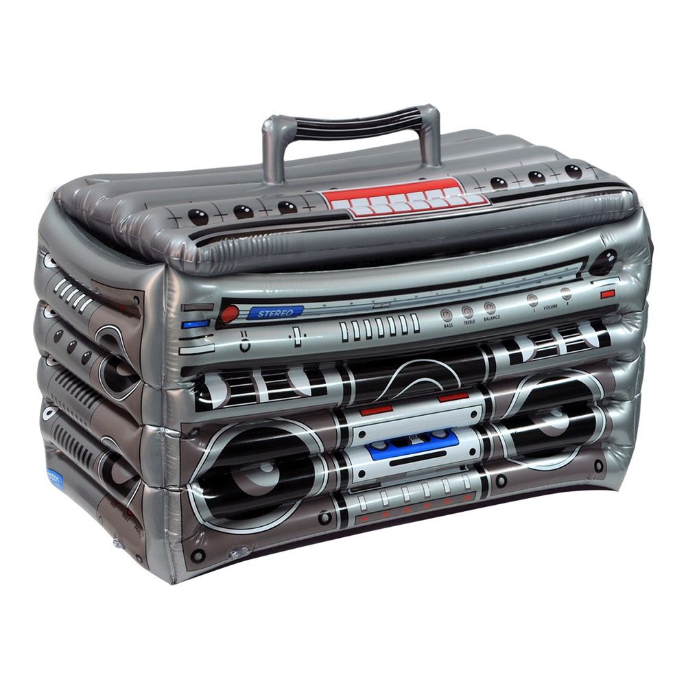Uppblåsbar Boombox-kyl