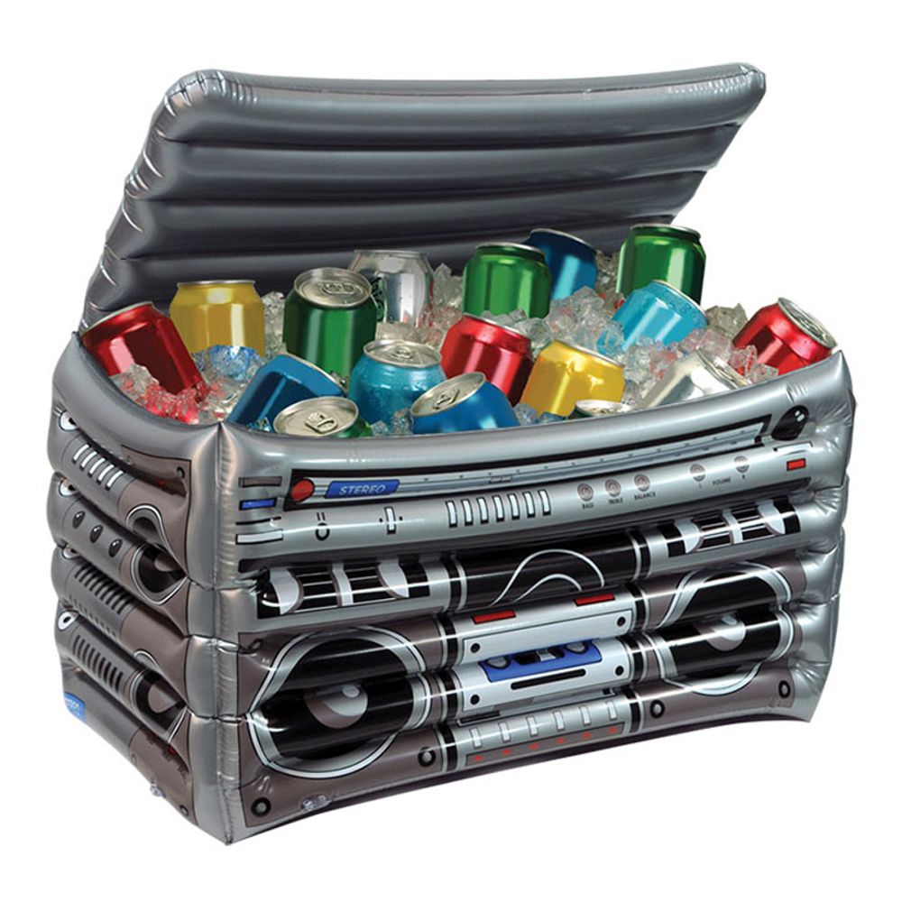 Uppblåsbar Boombox-kyl