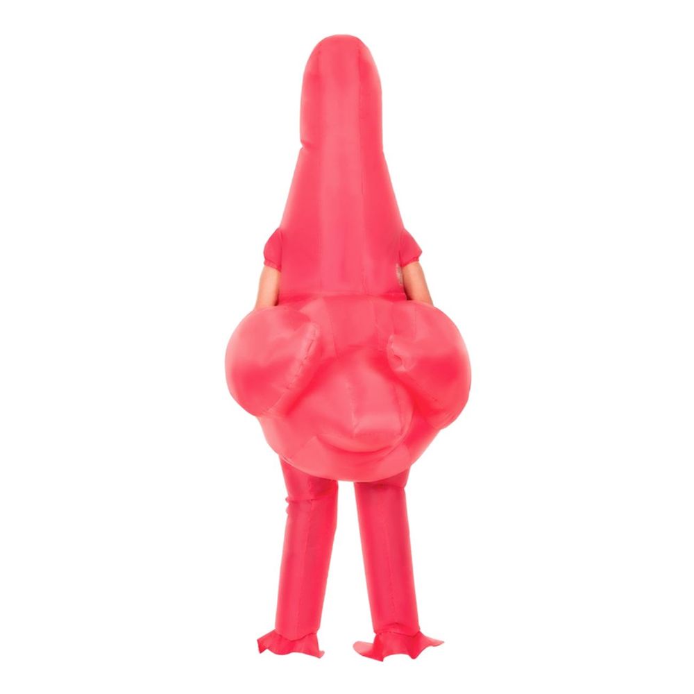 Uppblåsbar Flamingo Maskeraddräkt