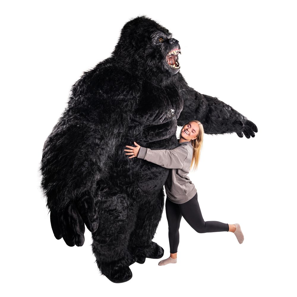 Oppustelig Gigantisk Gorilla Kostume