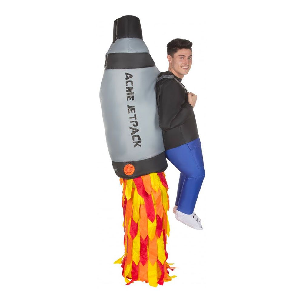 Uppblåsbar Jet Pack Maskeraddräkt