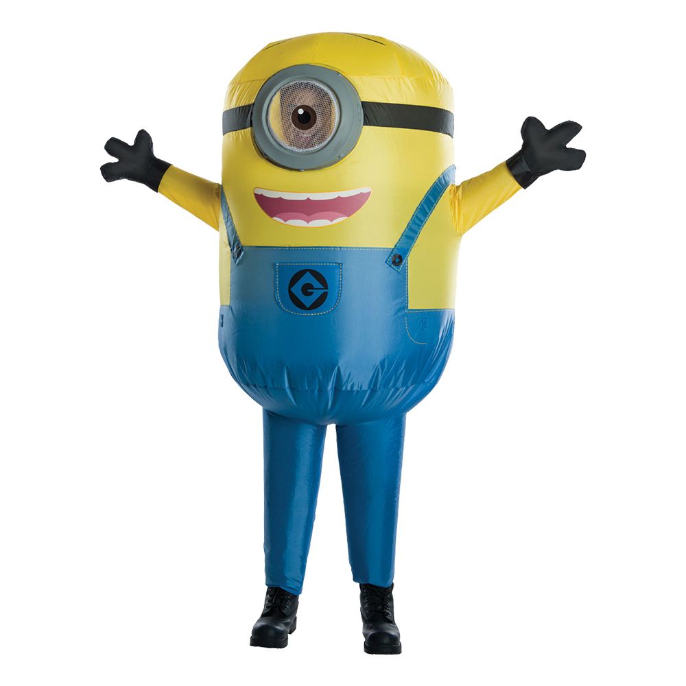 Oppblåsbar Minion Stuart Barn Kostyme