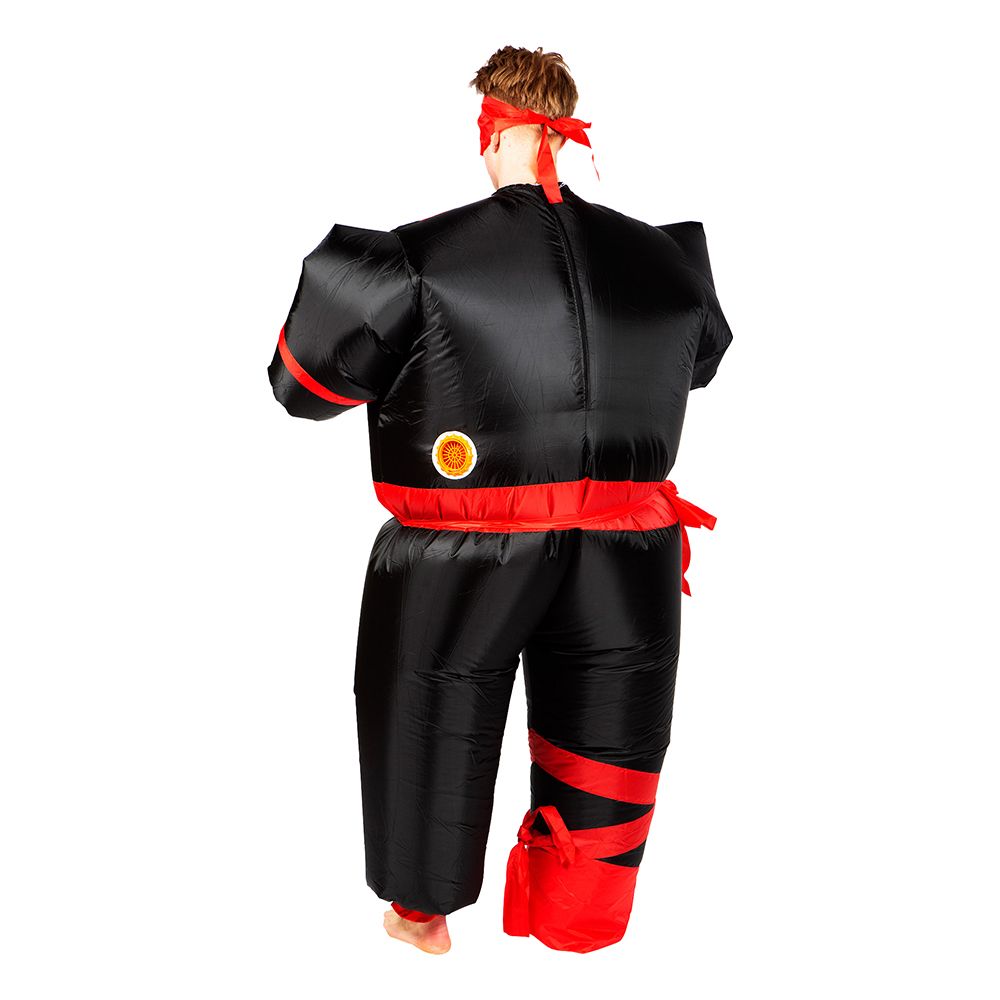 Uppblåsbar Ninja Maskeraddräkt