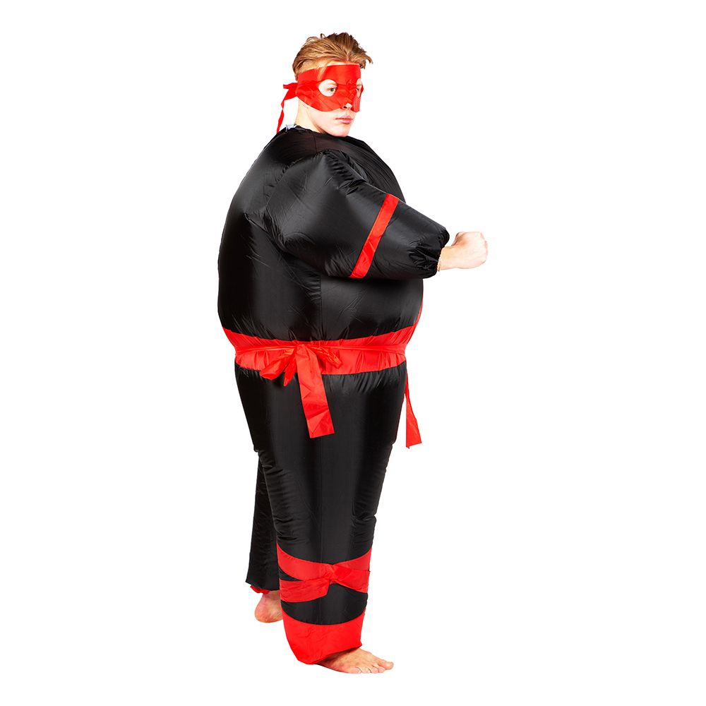 Uppblåsbar Ninja Maskeraddräkt