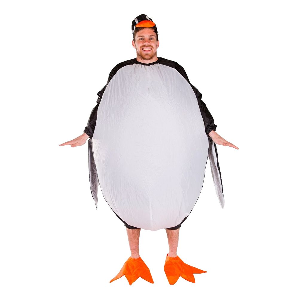 Puhallettava Pingviini Naamiaisasu