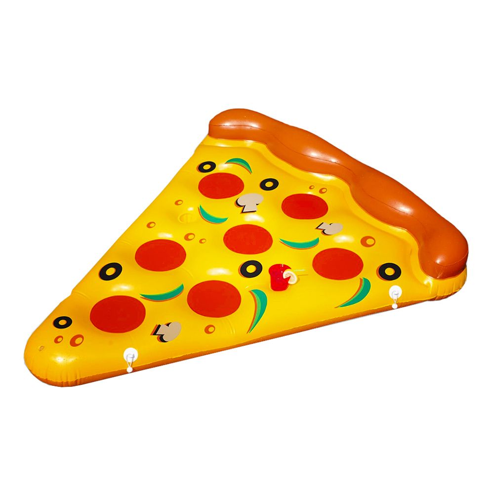 Oppblåsbar Pizza Bademadrass