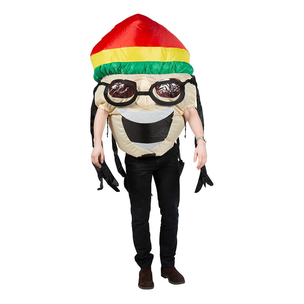 Oppblåsbar Rastafari Kostyme