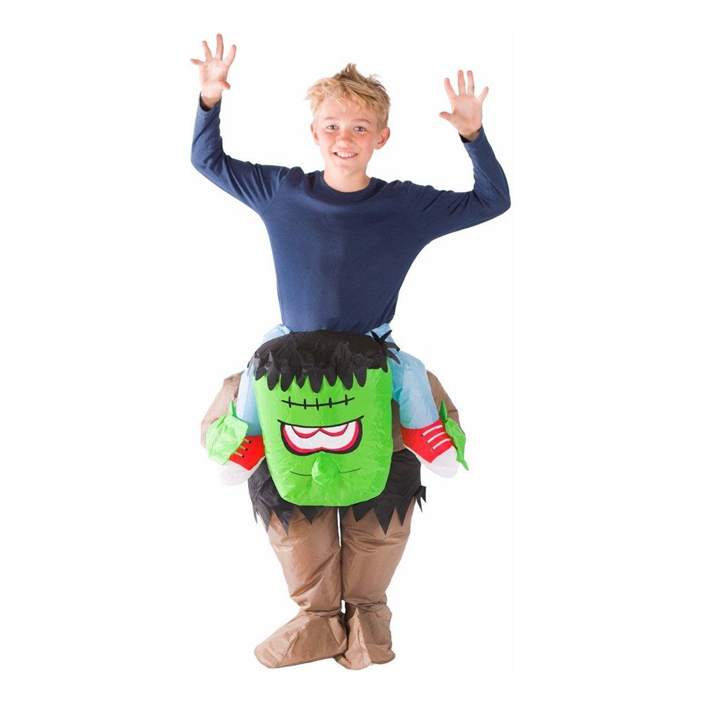 Oppustelig Ridende Frankenstein Børnekostume