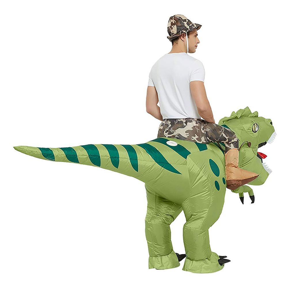 Oppblåsbar Ridende T-Rex Kostyme