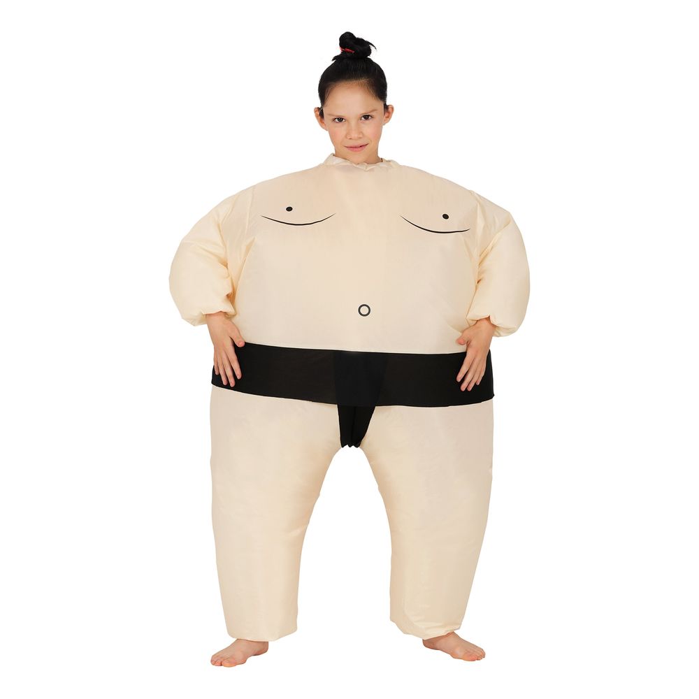 Oppblåsbar Sumo Barn Kostyme