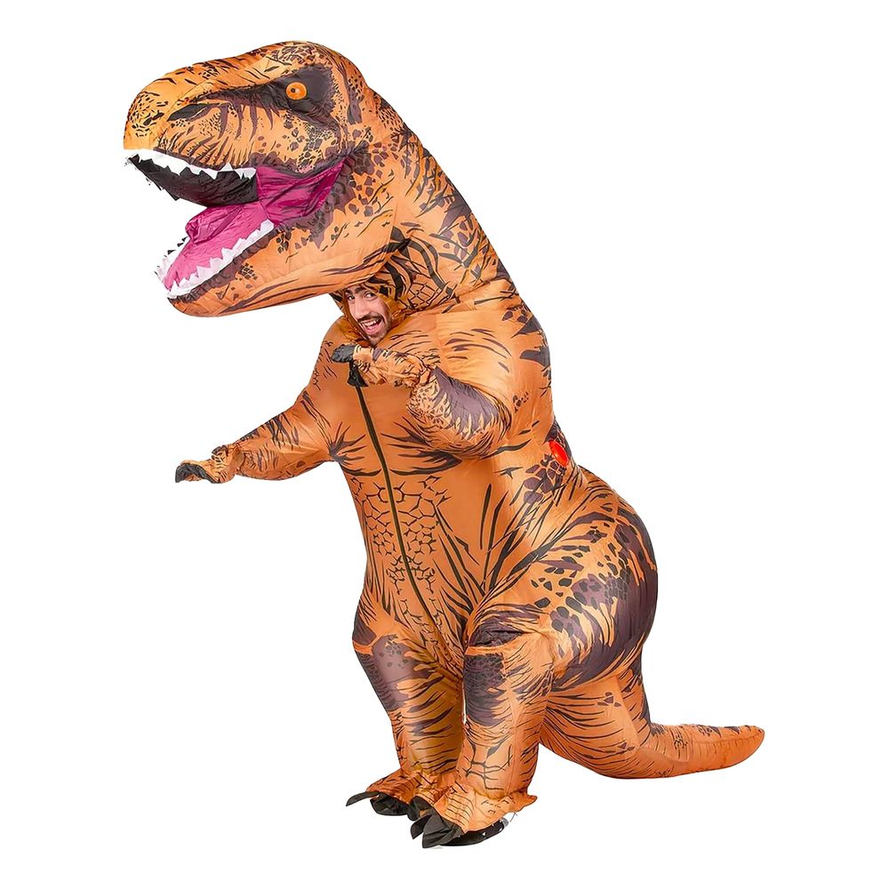 Oppblåsbar T-Rex Kostyme
