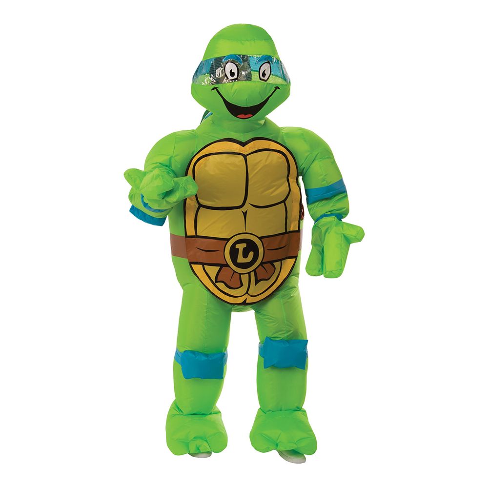 Oppblåsbar TMNT Leonardo Drakt