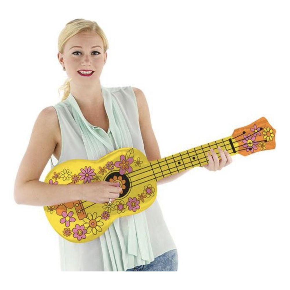 Oppblåsbar Ukulele Gul