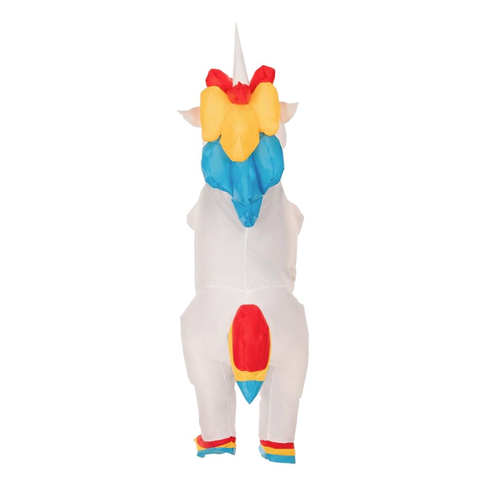 Uppblåsbar Unicorn Maskeraddräkt