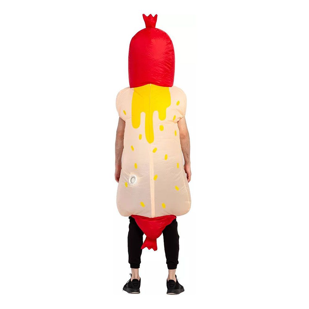 Oppustelig Hotdog Kostume